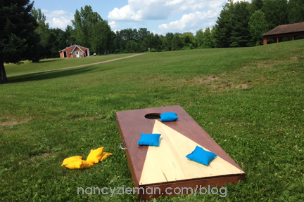 How to Sew Bean Bag/Cornhole Bags by Nancy Zieman