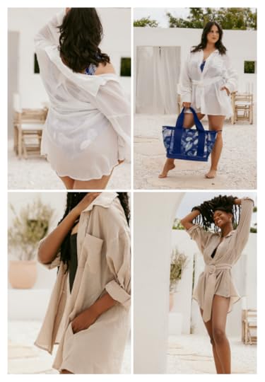 popflex swim i need a vacation shirt dress