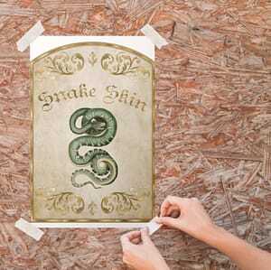 Samhain Craft Ideas- set of magic ingredient labels perfect for your fantasy party decor or Halloween projects.