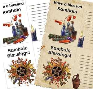 Wiccan Book Of Shadows Basic Witchcraft Grimoire Printable Pages