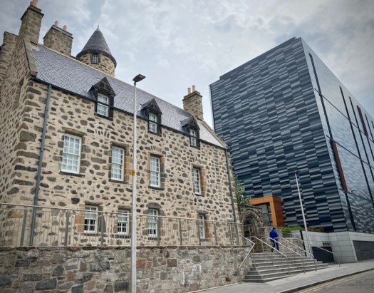 Old and new: Provost Skene's House