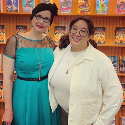 Gail Piper Seattle Barnes and Noble book launch face