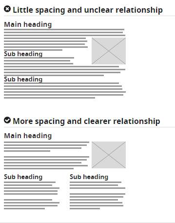 Header tags - web accessibility