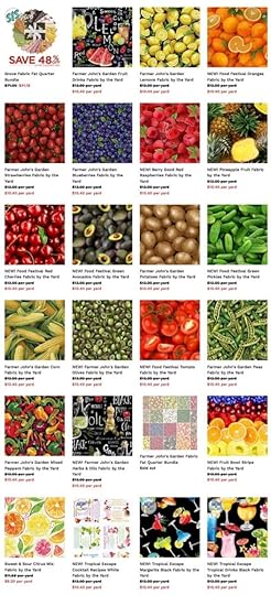 NEW! Farmers Market Fabrics & Mesh Tote at Nancy Zieman Productions at ShopNZP.com