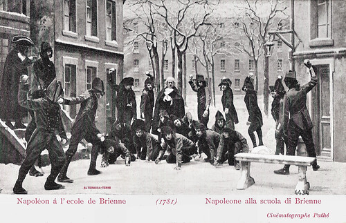 Napoléon à l'école de Brienne (1781)