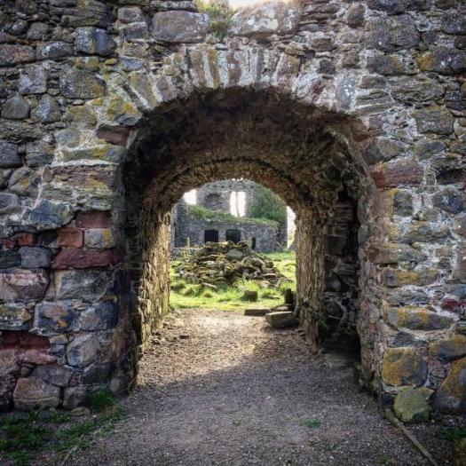 Castle door
