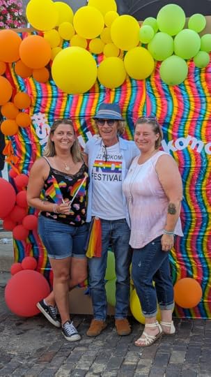 Leigha Marie, Leon Acord & Charlotte Hall at Kokomo Pride Festival 2023