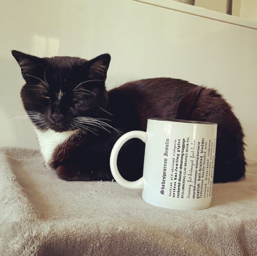 Lilliput Cat Tea Mug Smug