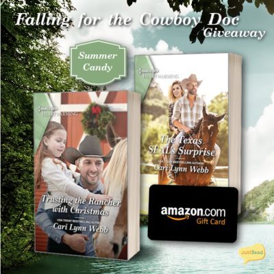 Falling for the Cowboy Doc JustRead Tours giveaway