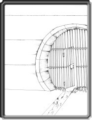 Sewer Gate - Zap Dragon Illustration