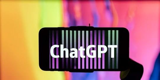 ChatGPT logo on screen