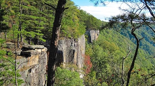 new river gorge climbing - endless wall