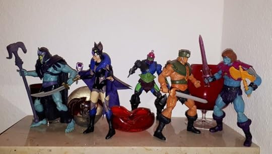 Skeletor and Evil-lyn stalk off, leaving Tri-Klops and Trap Jaw behind with Faker.