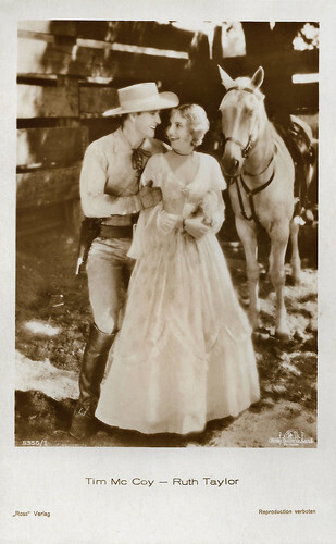 Tim McCoy and Ruth Taylor