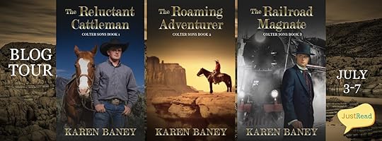 Colter Sons series JustRead Blog Tour
