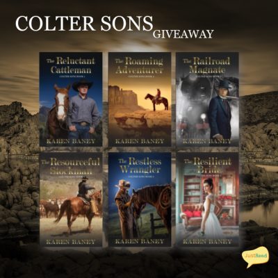 Colter Sons series JustRead Tours giveaway
