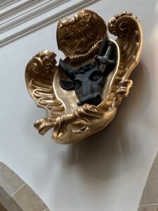 Goat Head in Cathedral in Wawel Castle