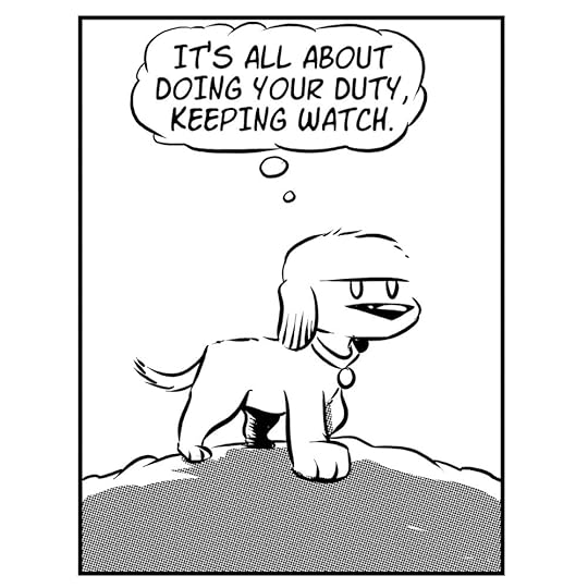 Adorable comic strip reminiscent of beloved characters Snoopy and Calvin and Hobbes, featuring delightful illustrations and heartwarming humor.