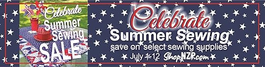 Celebrate Summer Sewing Sale at Nancy Zieman Productions at ShopNZP.com
