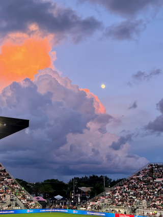 Moonrise Sunset