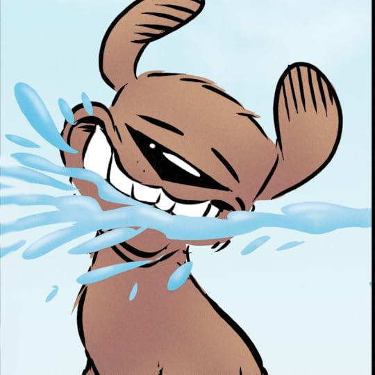 Sophie, the chocolate labrador from the comic strip 