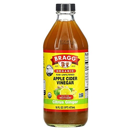 Bragg Organic Apple Cider Vinegar Blends 16oz, with Citrus Ginger