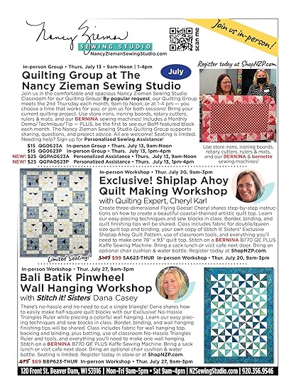 Store Class Schedule July 07 05 23 pg1 scaled