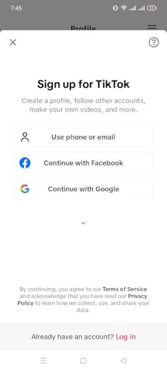 How to Use TikTok: sign up for TikTok