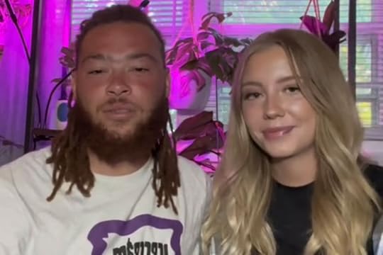 Brennan Ray and his wife, Angel