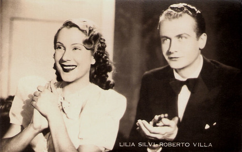 Lilia Silvi and Roberto Villa in Violette nei capelli (1942)