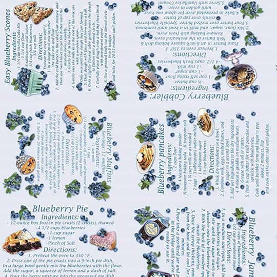 Blueberry Hill Fabric Collection by Kanvas Fabrics for Benartex Designer Fabrics