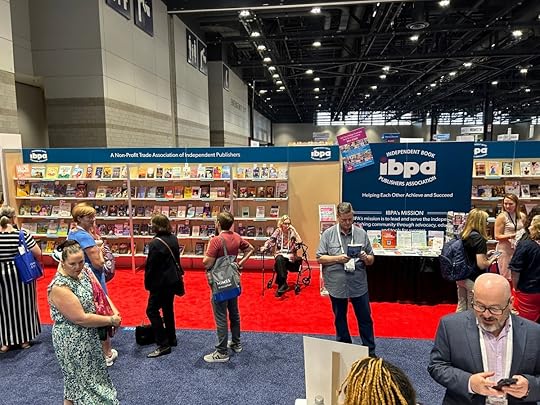 The IBPA booth at ALA 2023 in Chicago.