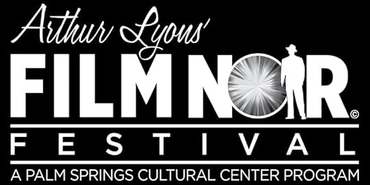 arthur lyons film noir festival - a palm springs cultural center program logo treatment