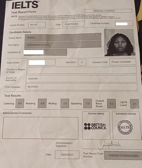 Best IELTS test result May 2023