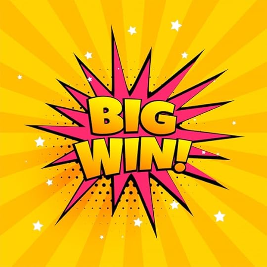 Free vector big win surprise banner in comic style