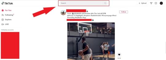 ee the most relevant hashtags, including challenges with their total number of views listed.