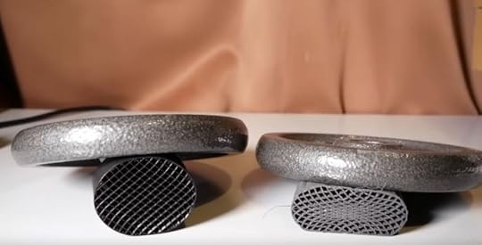 One 3D Printer Filament, Various Levels Of Squish