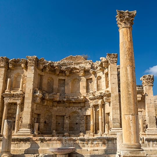 Nymphaeum in Jerash, Jordan.