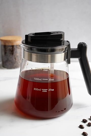 rapid cold brew coffee maker carafe