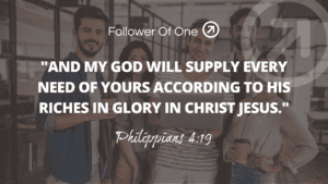 God Supplies – Philippians 4:19