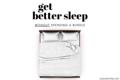 You don't need to buy a new mattress! Get better sleep tonight with these cheap and FREE ideas to give you a good night's rest.