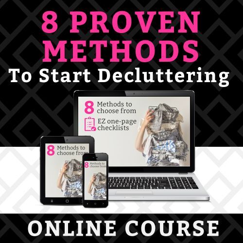 product thumbnail for online decluttering course