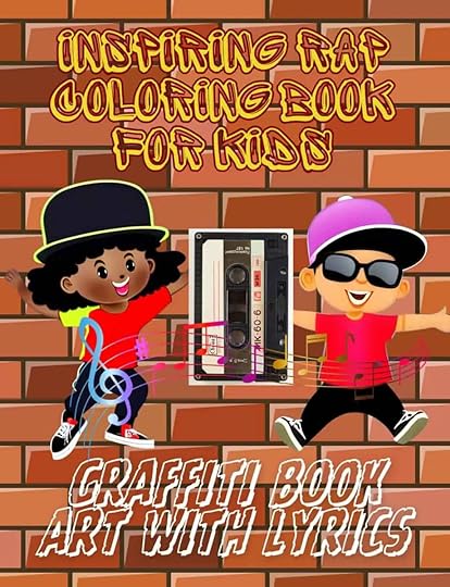 Inspiring Rap coloring book for kids