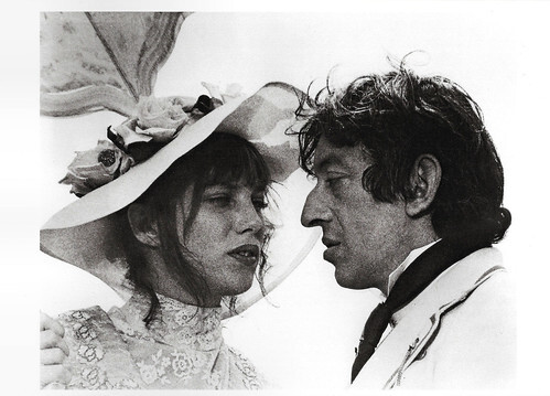 Jane Birkin and Serge Gainsbourg in Romance of a Horsethief (1972)