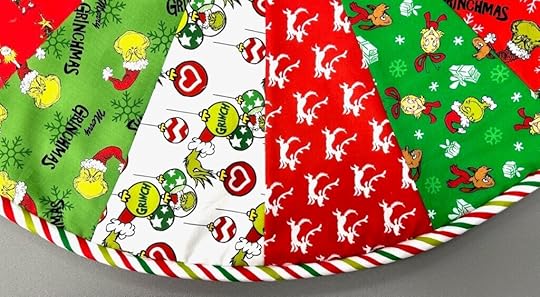 Merry Grinchmas Grinch Christmas Tree Skirt at The Nancy Zieman Productions Blog