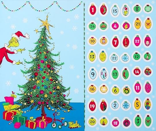 How the Grinch Stole Christmas Advent Calendar Fabric Panel now available at Nancy Zieman Productions at ShopNZP.com
