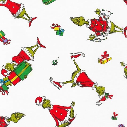 How the Grinch Stole Christmas Grinch Fabric by the Yard from ShopNZP.com from at ShopNZP.com from Nancy Zieman Productions