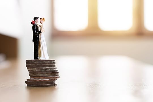 An overbearing father of the bride-to-be is being stingy with his promised gift.
