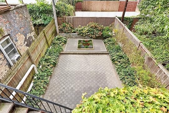 The garden where Jeffrey St. Arromand, his client, and Rex Heurmann stood.