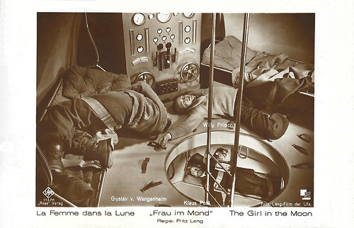Willy Fritsch, Klaus Pohl, Gustav von Wangenheim in Frau im Mond (1929)